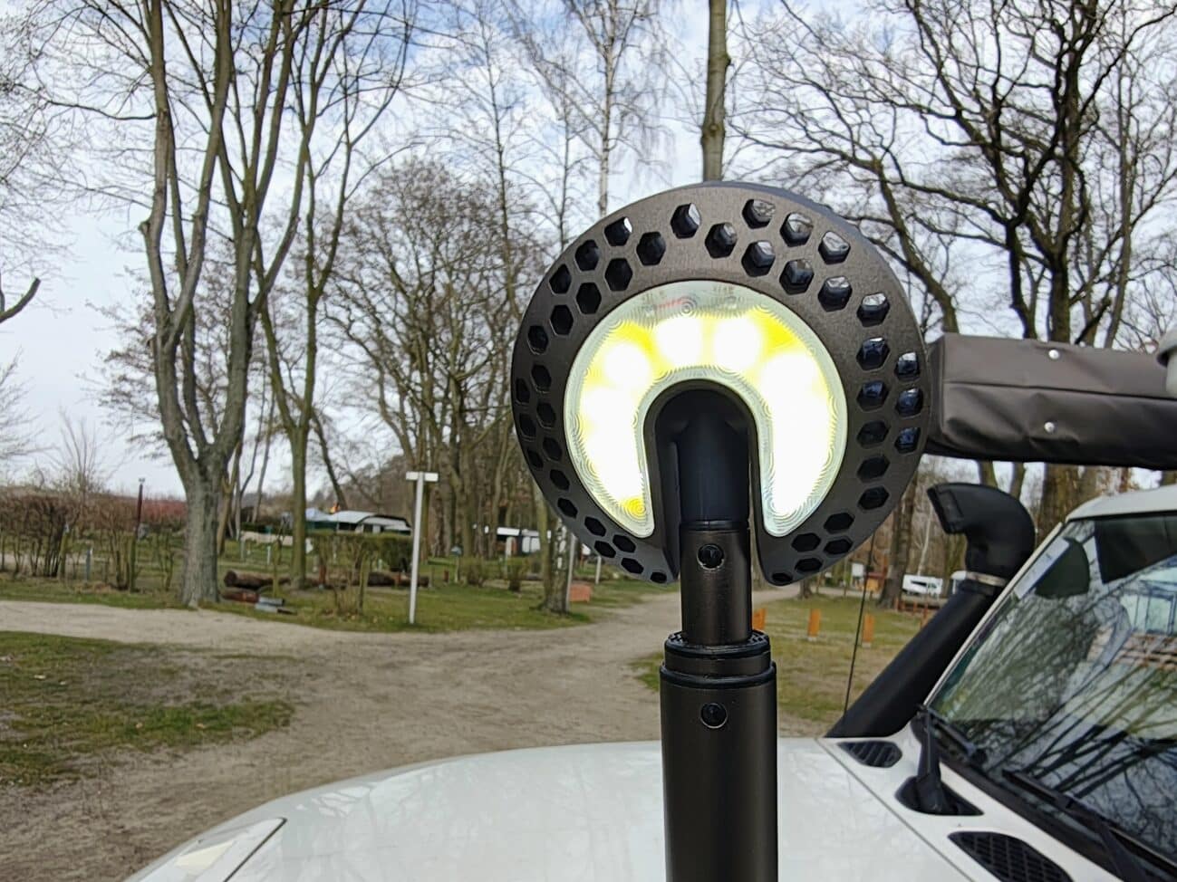 LED-Kopf der Lampe