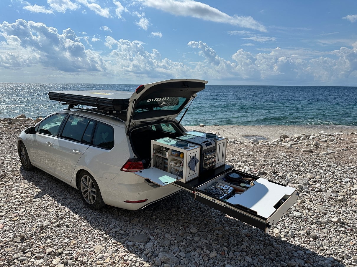 Mit dem Dachzelt ans Meer