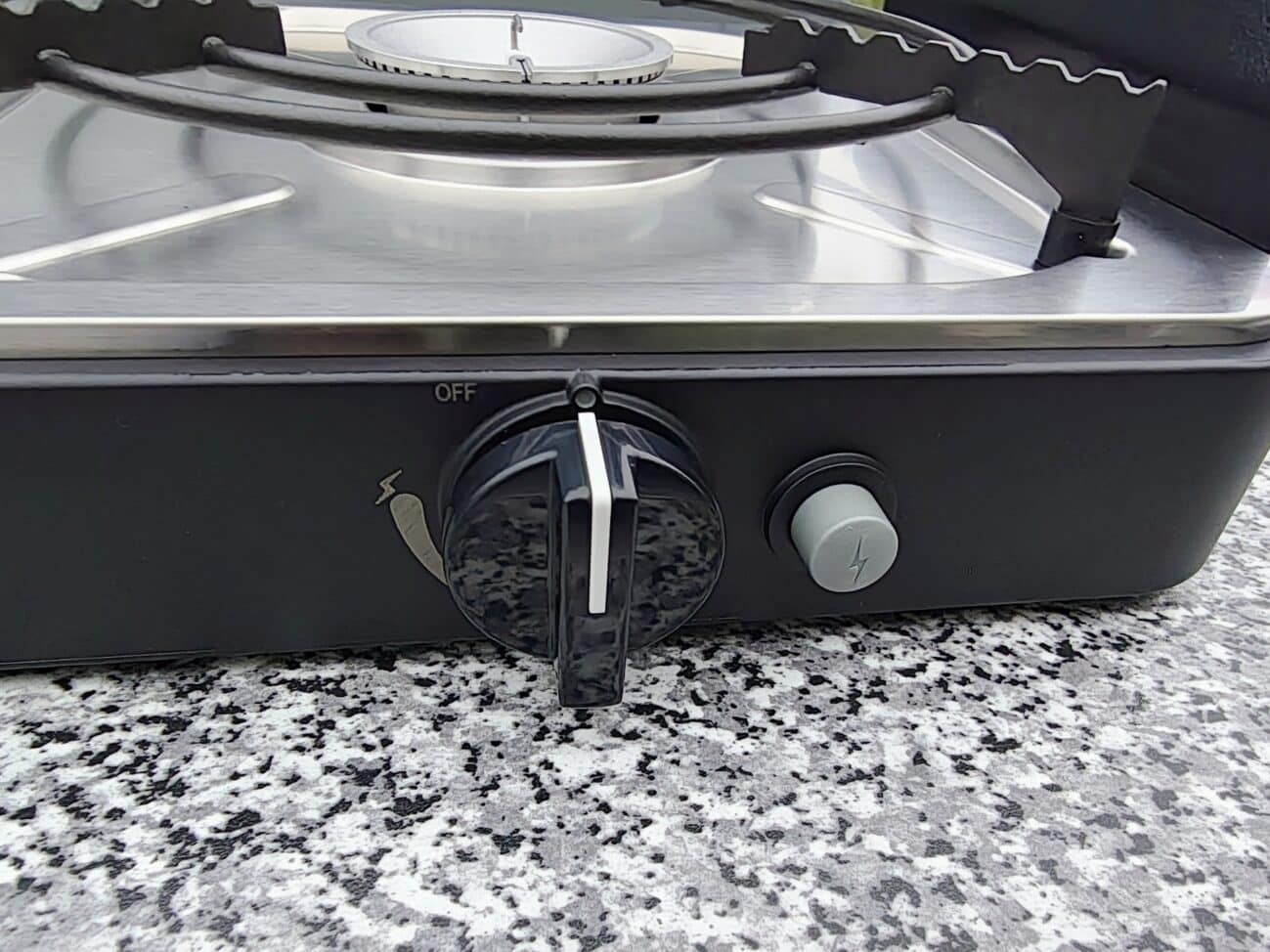 Drehregler am CADAC Dometic 2Cook3 Pro 