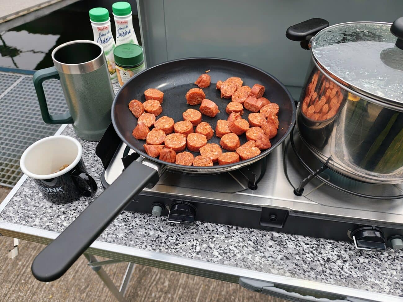 Kochen mit dem CADAC Dometic 2Cook3 Pro 