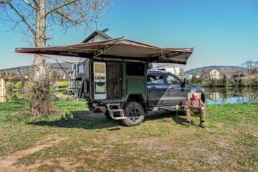 Ford Ranger als Camper mit Eigenbau-Wohnkabine