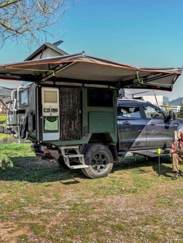 Ford Ranger als Camper mit Eigenbau-Wohnkabine