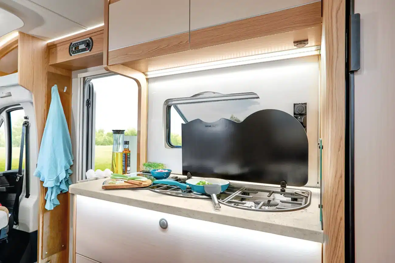 Küche im Campervan