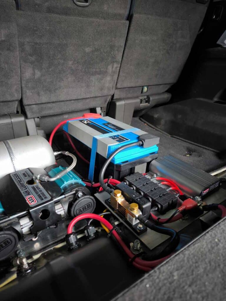 Redarc-System mit Ective-Batterie
