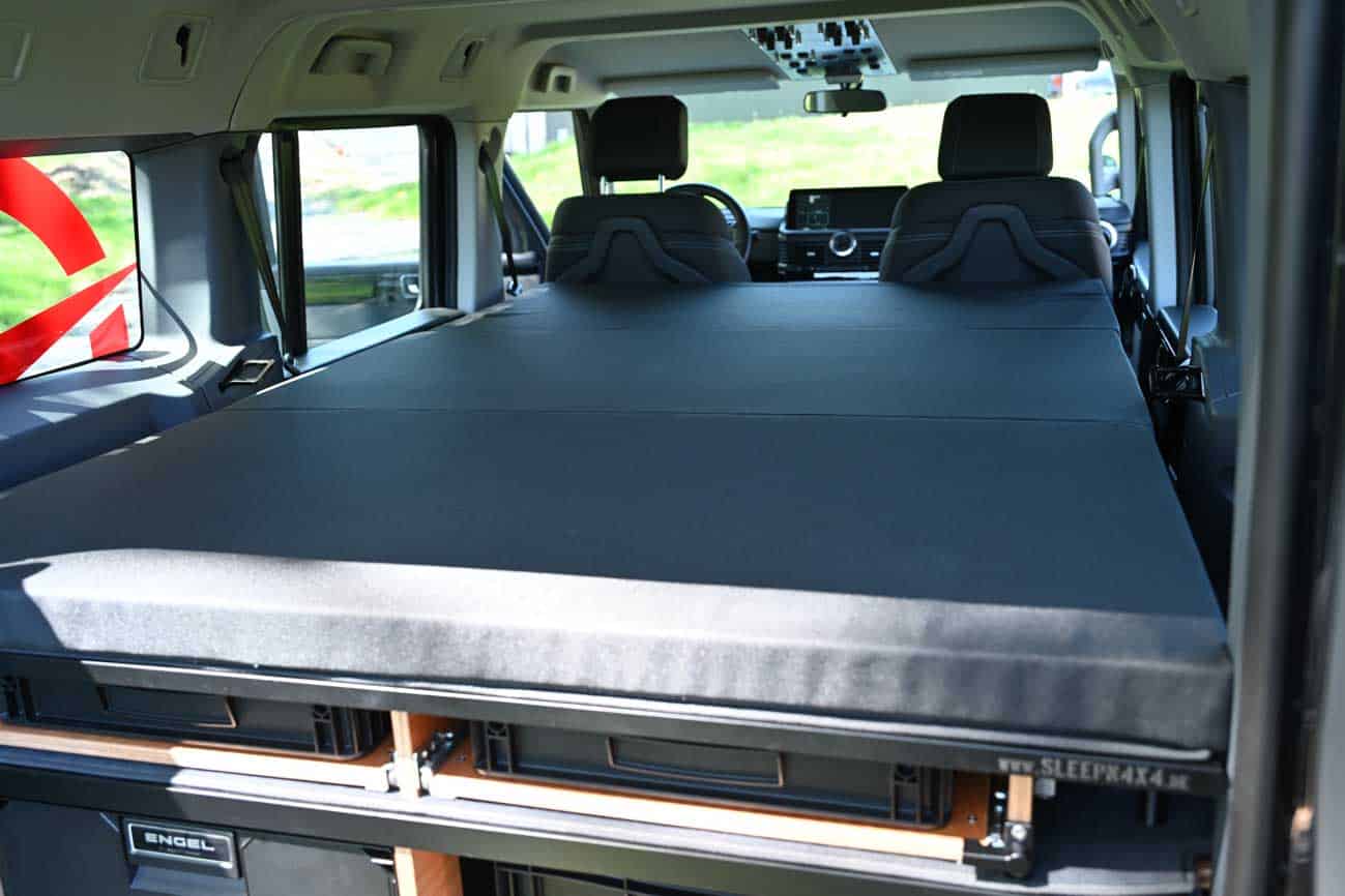 Sleepn4x4-Schlafeinbau im Ineos Grenadier