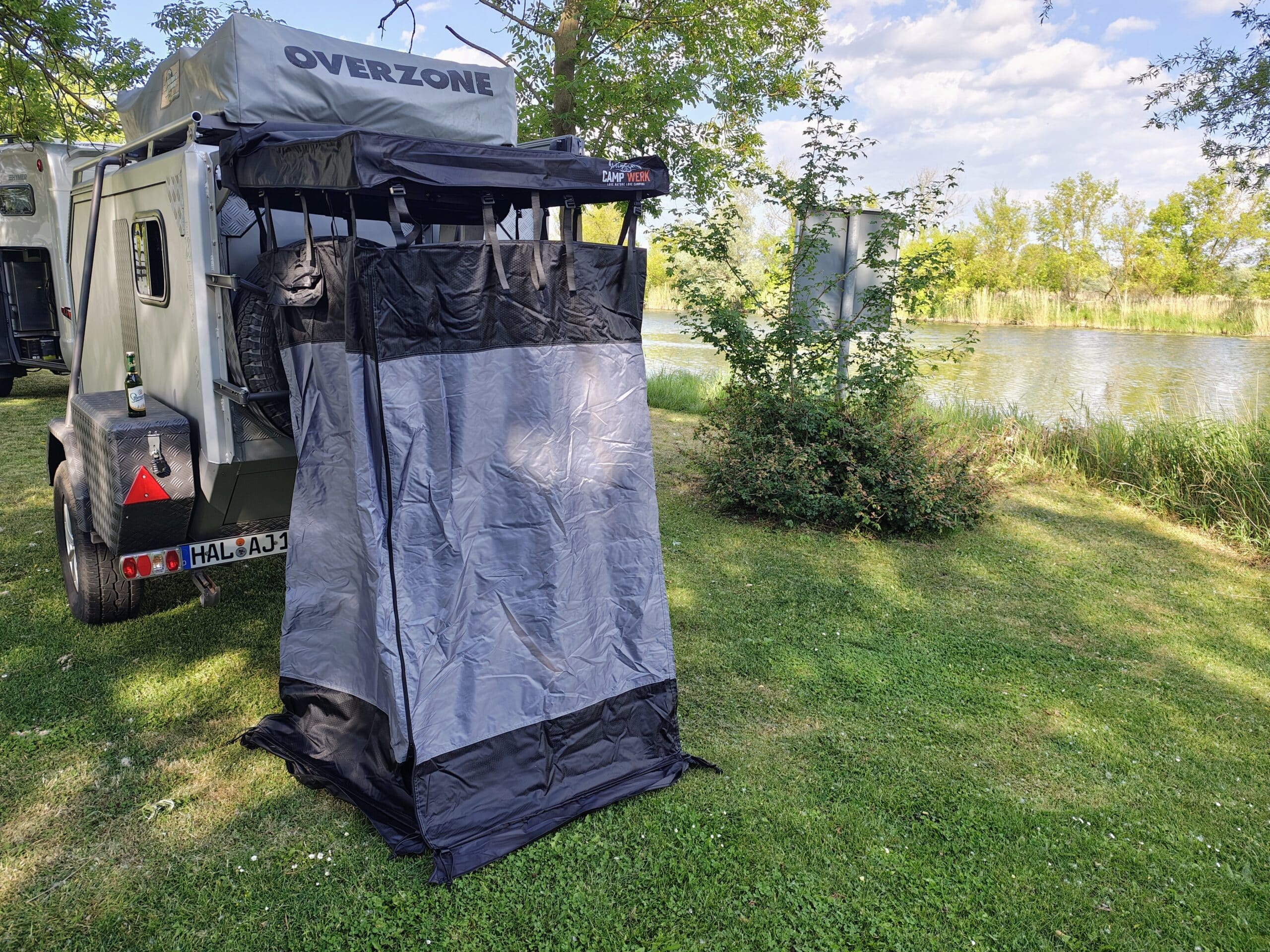 Campwerk Duschzelt – Privates Bad für unterwegs