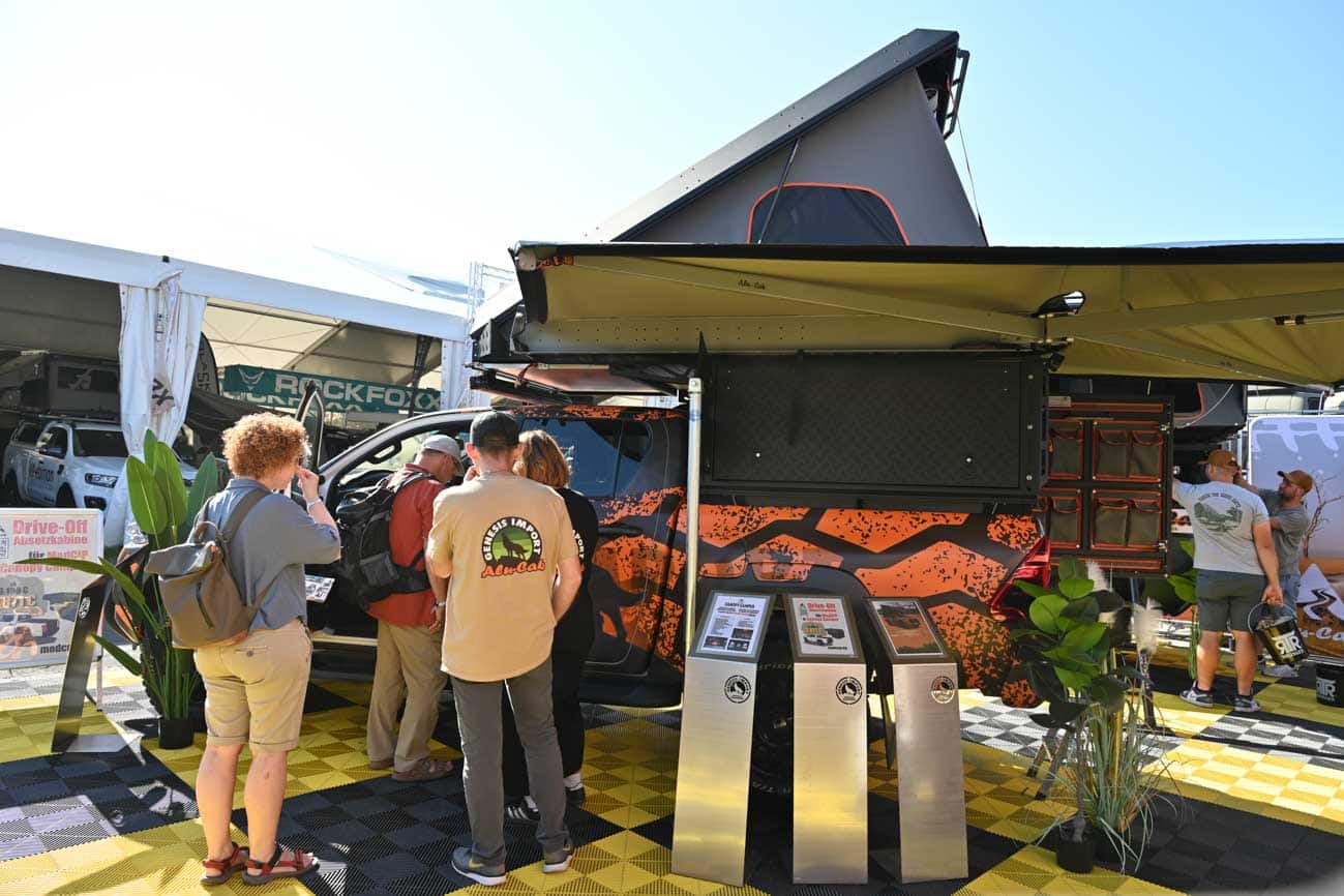 Drive-Off Absetzkabine für Modcap und Canopy Camper