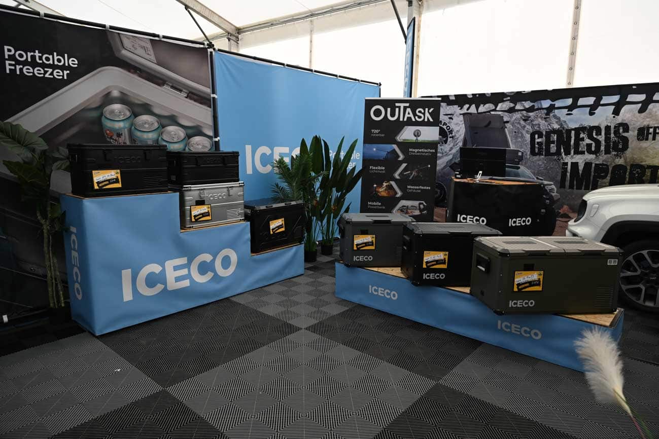 Die neuen Iceco-Kühlboxen auf der Abenteuer & Allrad