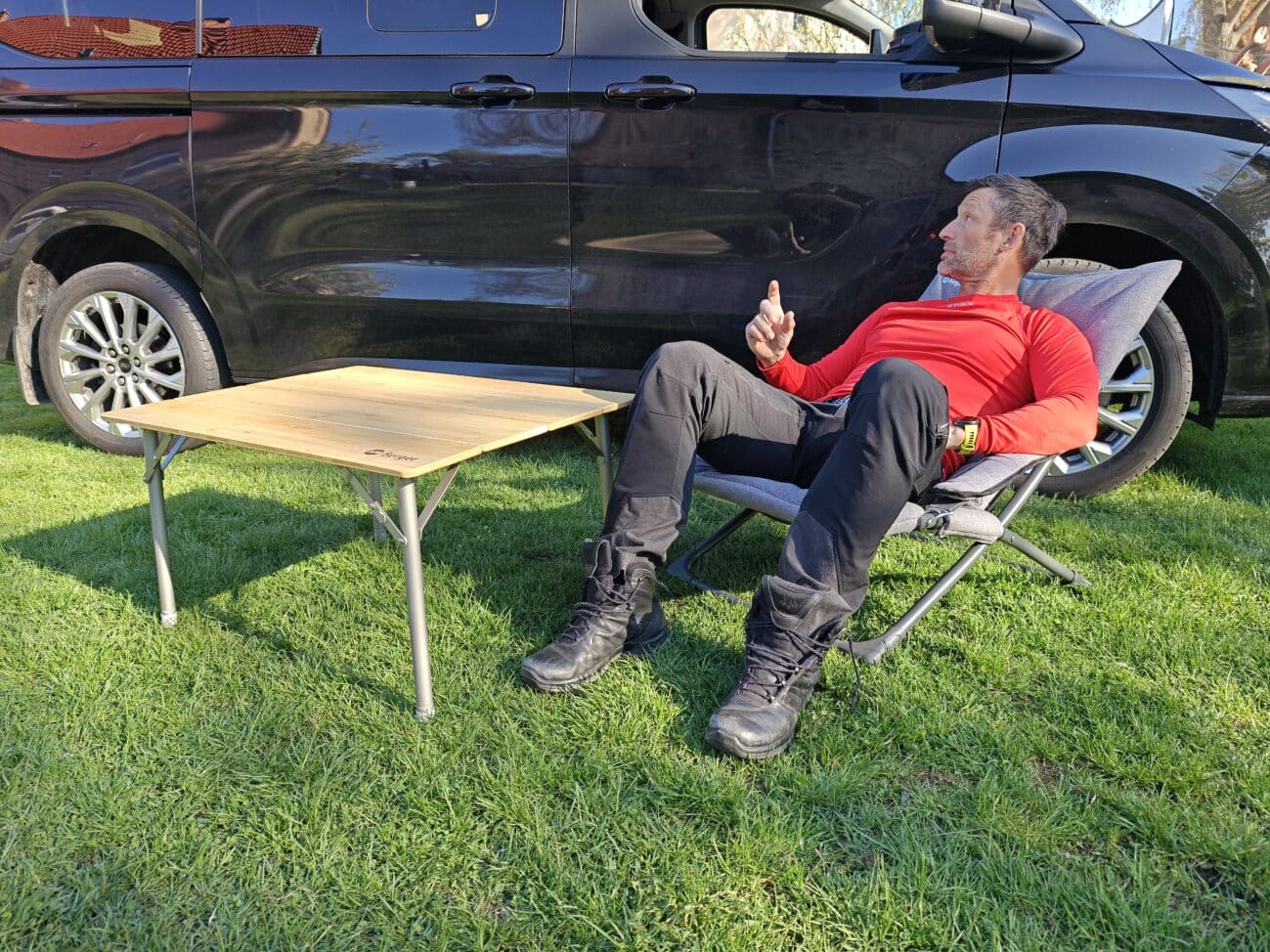 Zweiter Campingtisch von Fritz Berger im Test