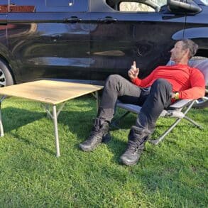 Zweiter Campingtisch von Fritz Berger im Test