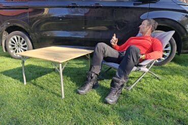 Zweiter Campingtisch von Fritz Berger im Test