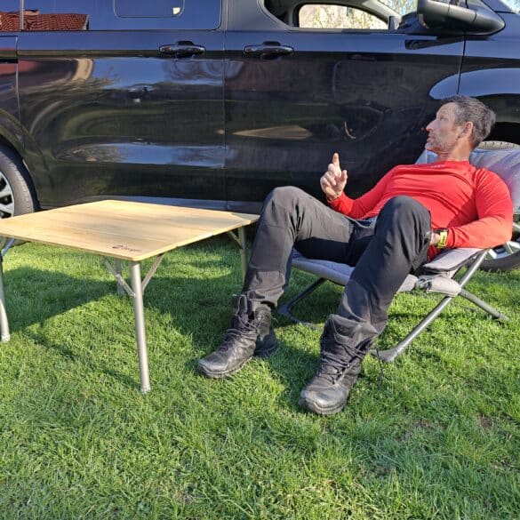 Zweiter Campingtisch von Fritz Berger im Test