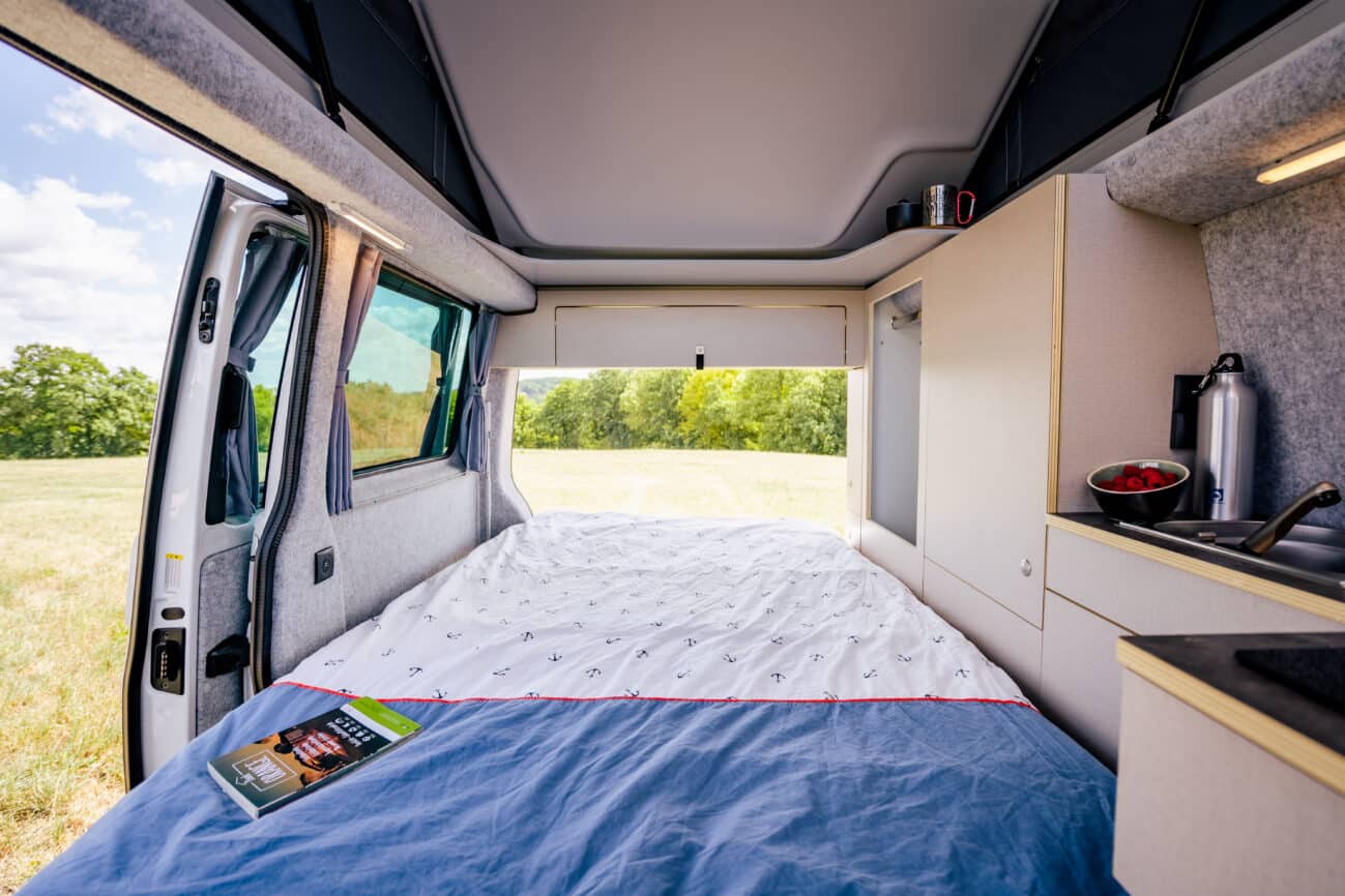 Bett im TS Buscamp Biwak
