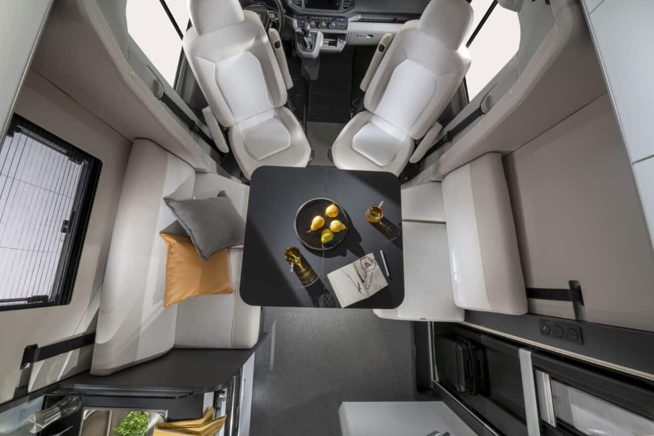 Viel Raum im Adria Compact Max