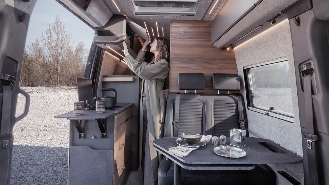 Moderner und geräumiger Innenraum