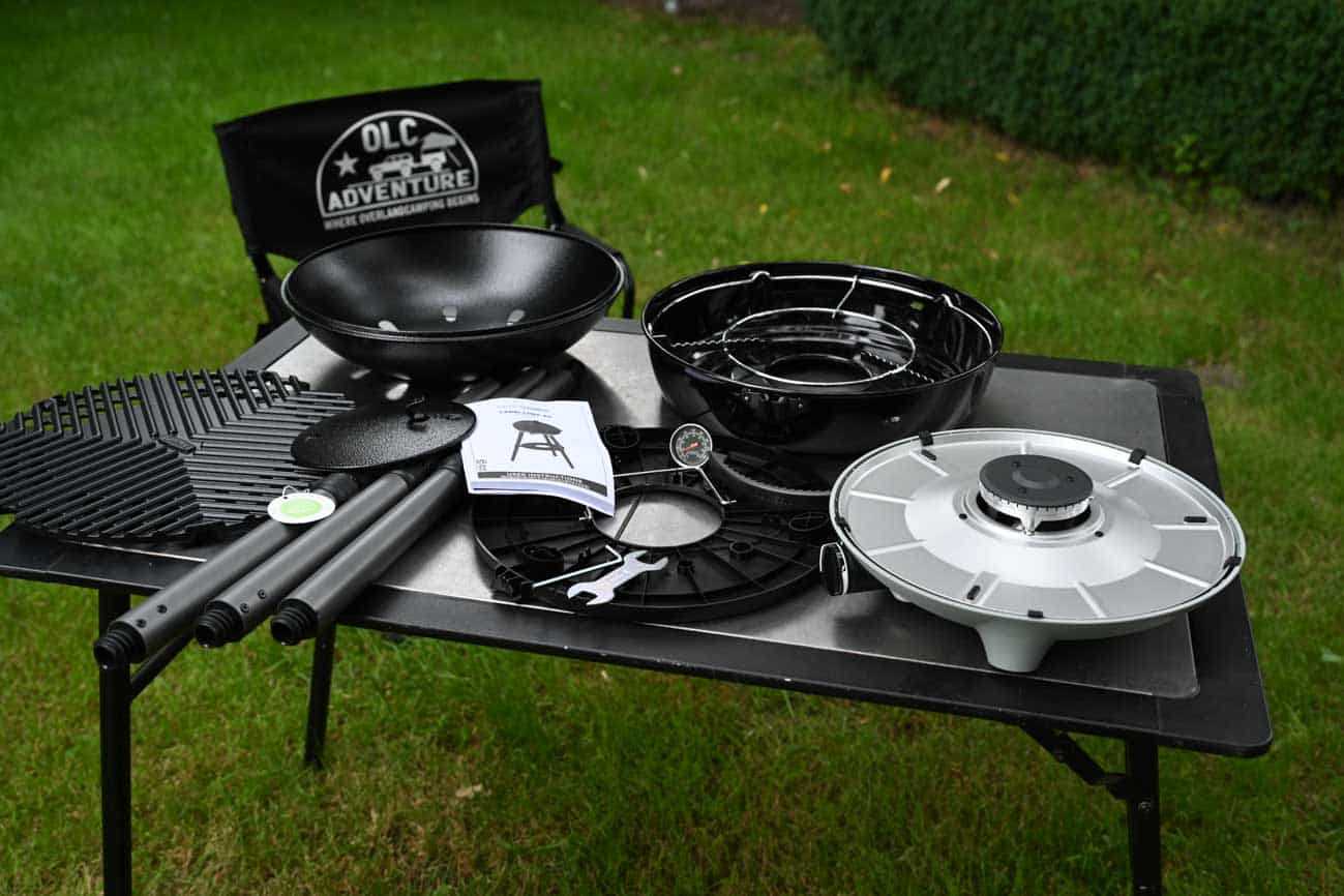 Aufbau Campinggrill Cadac Carri Chef 40