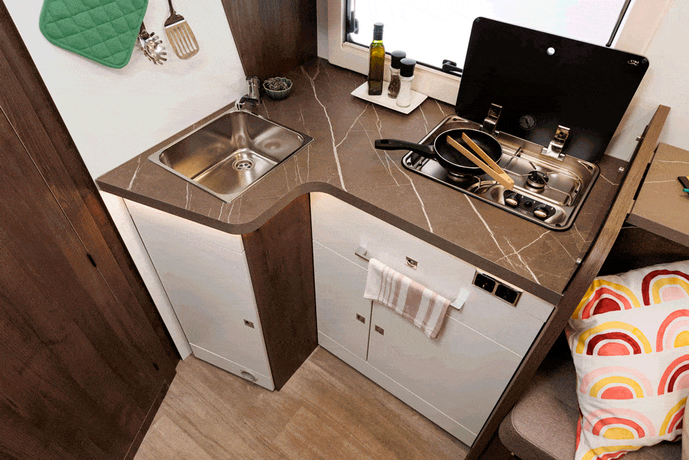 Küche im Benimar Tessoro