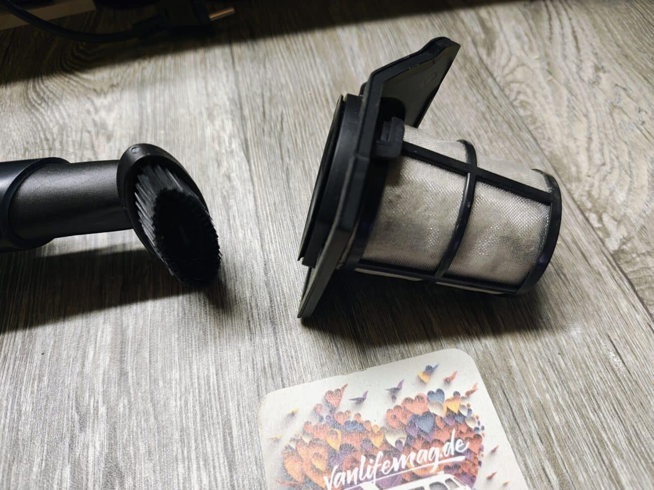 Filter des Staubsaugers