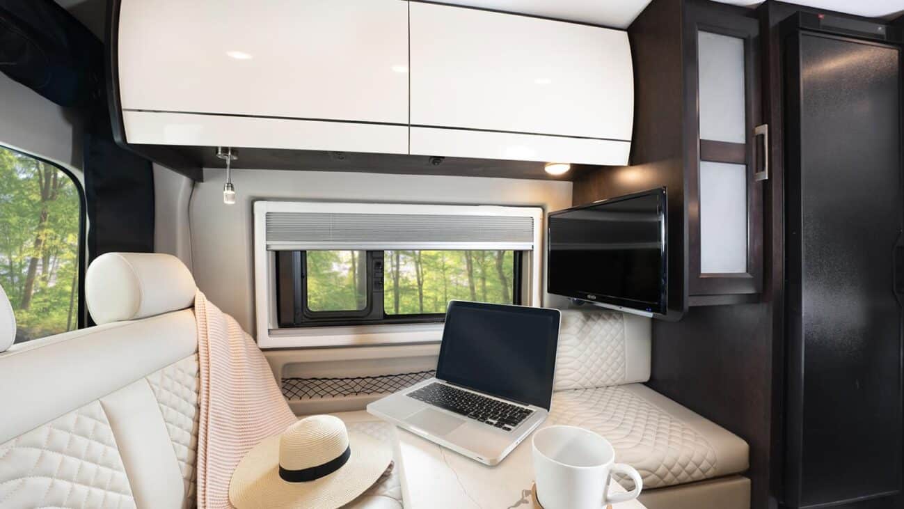 Homeoffice im Camper