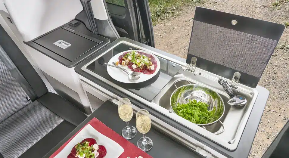 Küche im Pössl Campster