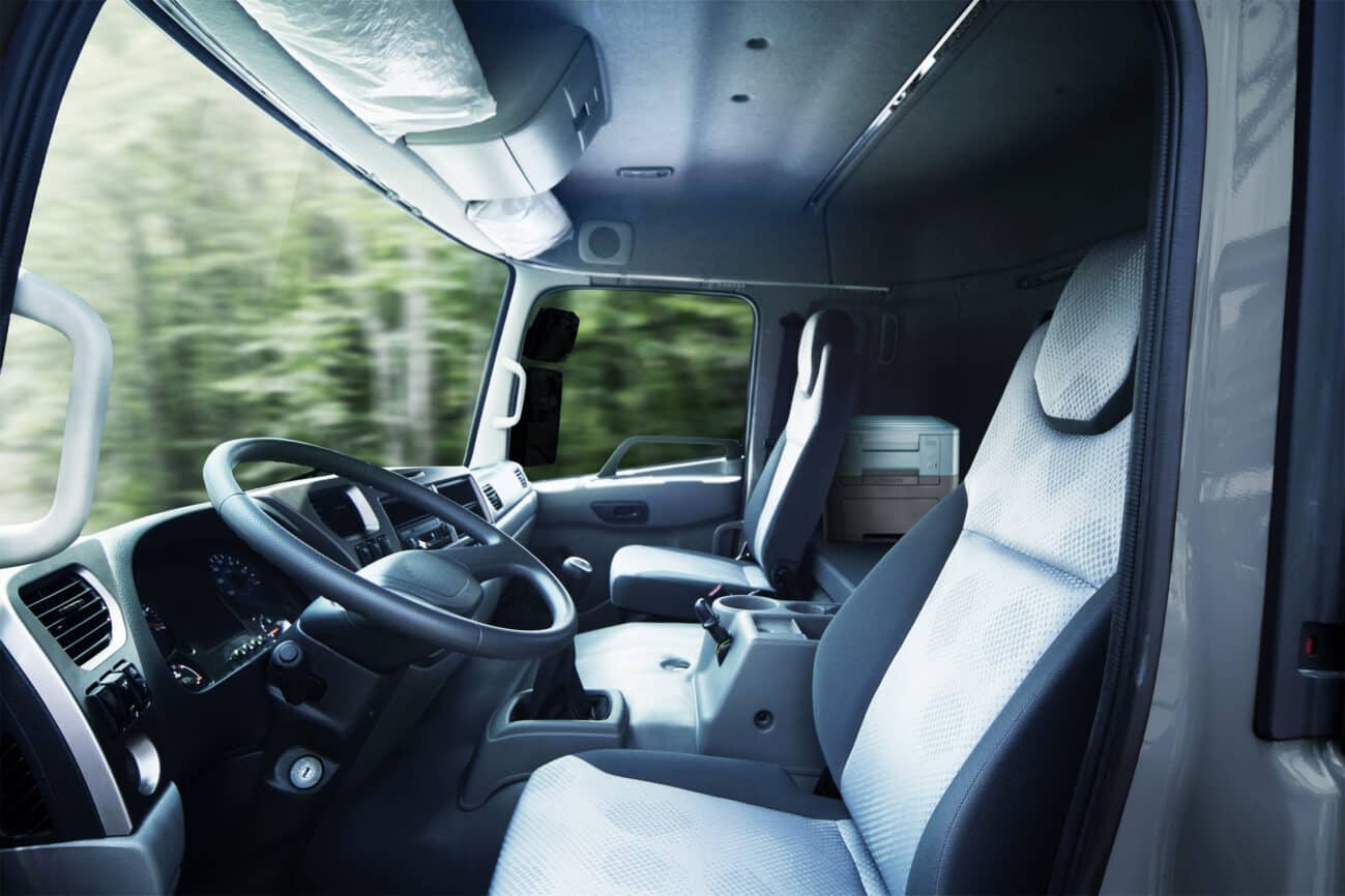 Clesana in einem LKW