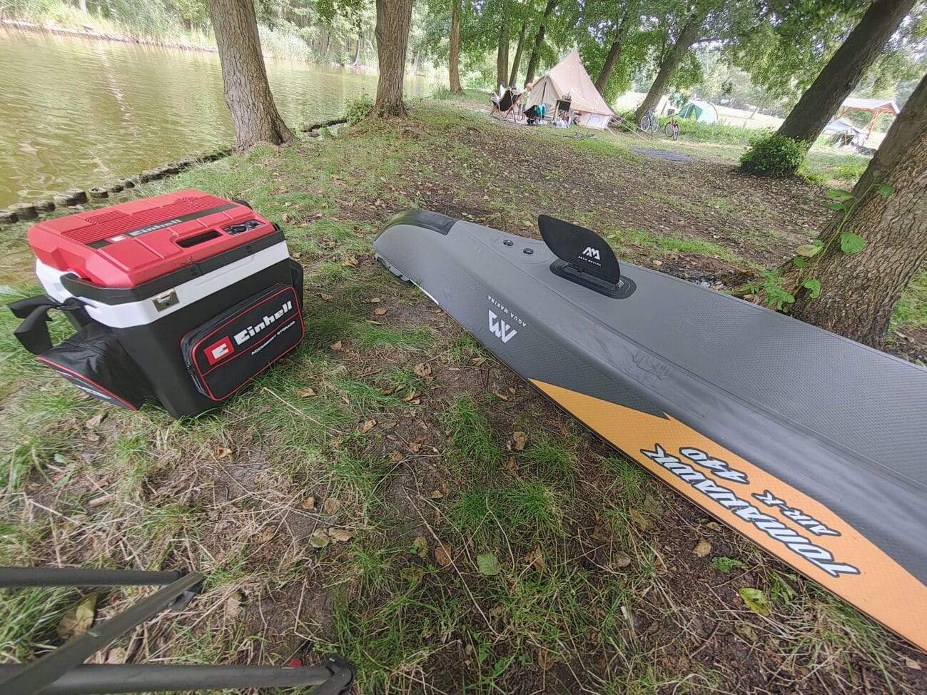 Camping und Wandern mit der Kühlbox