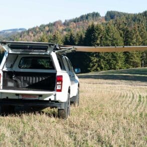 Isuzu D-Max als Basis für einen Pickup-Camper