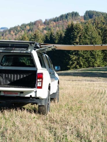 Isuzu D-Max als Basis für einen Pickup-Camper