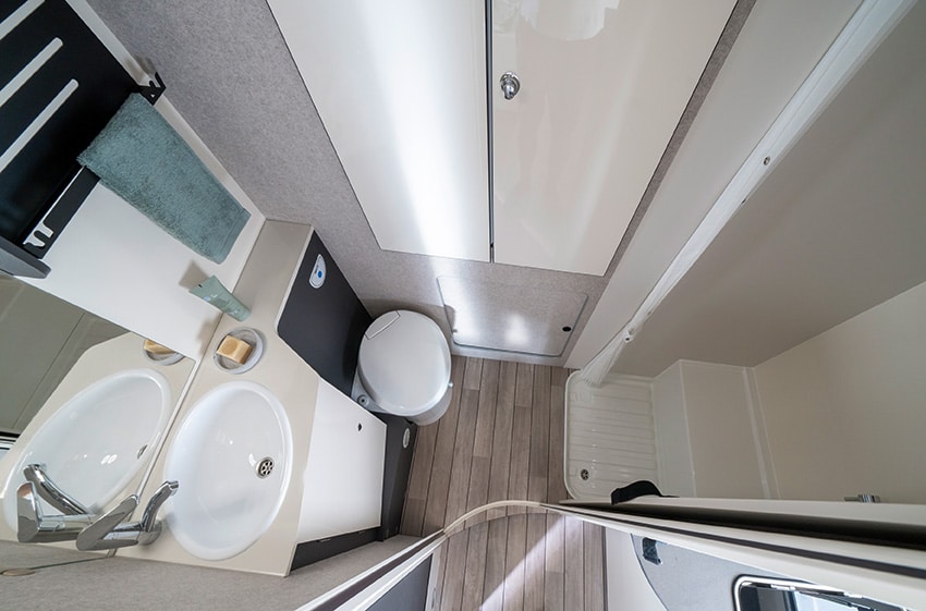 Bad des Campervans