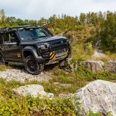 Der Land Rover New-Defender als Basis für einen 4x4-Camper