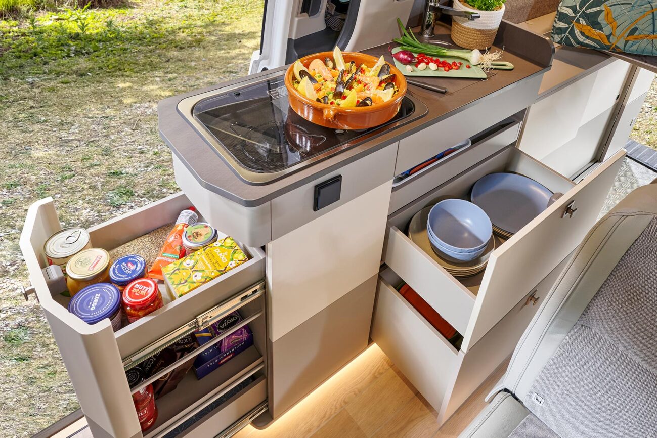 Küche im Ford Tourneo Custom