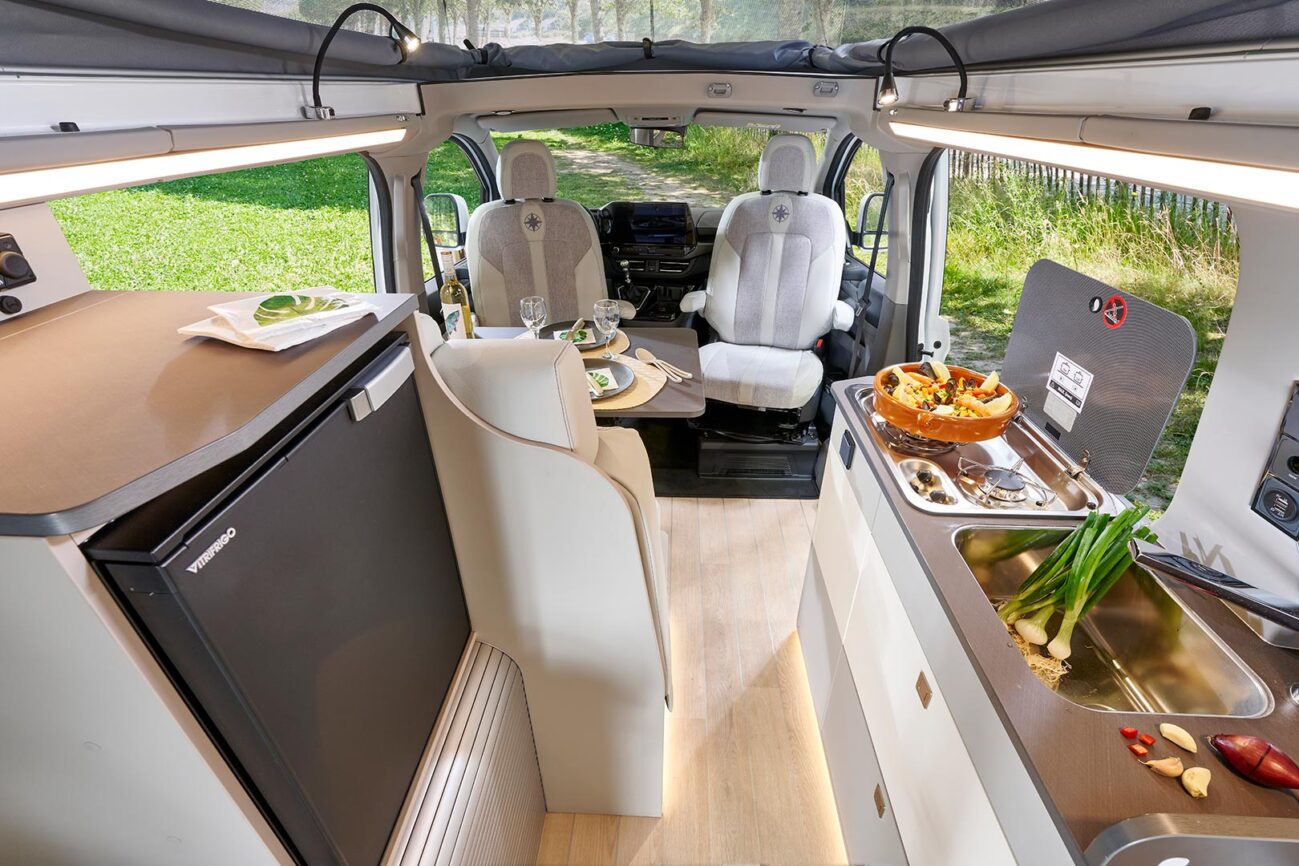 Kühlschrank im Ford Tourneo Custom