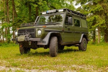 Bundeswehr-Wolf mit Wohnmobil-Zulassung