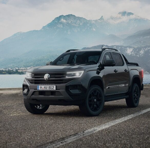 Neue Pickup-Camper-Basis – VW Amarok Dark Label