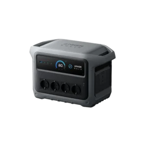 Anker SOLIX C1000 Gen 2 Powerstation mit vier AC-Steckdosen und digitalem Display