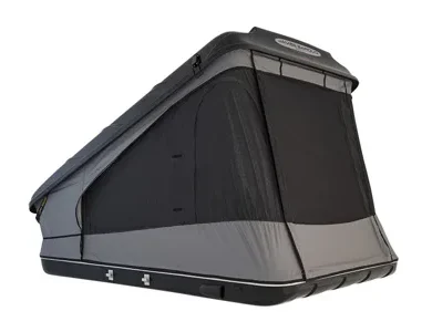 James Baroud SPACE M Hartschalenzelt Schwarz in aufgeklapptem Zustand