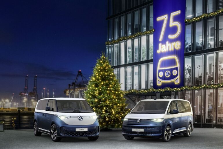 75 Jahre Bulli – Aktionsmodelle Multivan und ID. Buzz