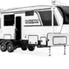Der Durango HT Lightweight Luxury Fifth Wheel Wohnanhänger in Seitenansicht