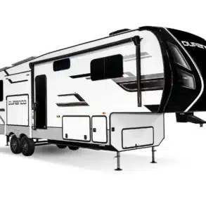 KZ Durango Fifth Wheel Luxus-Wohnanhänger mit markantem Außendesign
