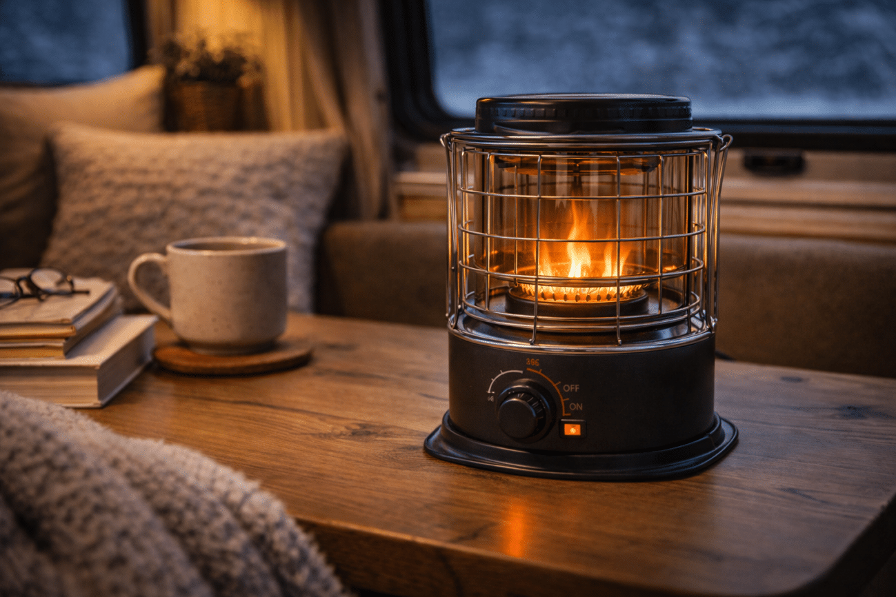 Petroleumofen im Campervan