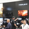 Stand von Lazer auf der SEMA