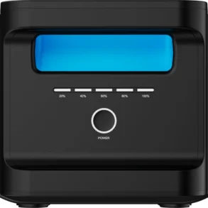 Berger Energy BEBP Zusatz-Batterie mit Ladeanzeige und Power-Knopf, geeignet für mobile Stromversorgung beim Camping