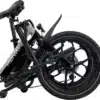 Gefaltetes Blaupunkt Henri Falt-E-Bike 20 Zoll, schwarz/grau, mit Magnesiumrahmen und Scheibenbremsen