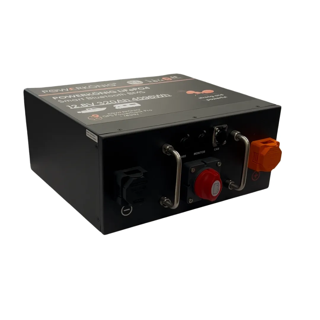 LiFePO4-Untersitzbatterie 12V 320Ah mit Smart-BMS für Wohnmobile und Camper