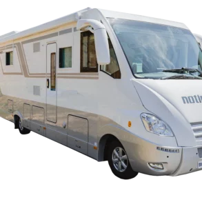NOTINLiner 940G Luxusliner auf Basis des Iveco Daily, seitliche Außenansicht des großen Reisemobils
