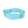 Vakuumierter LooSeal® kompostierbarer Liner-Film in hellblauem Ring, geeignet für Campingtoiletten