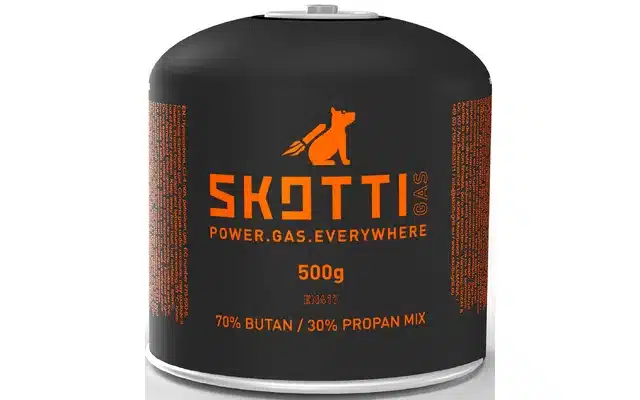 Skotti Schraubkartusche Gas Propan-Butan-Gemisch 500 g für Campingkocher und Grills
