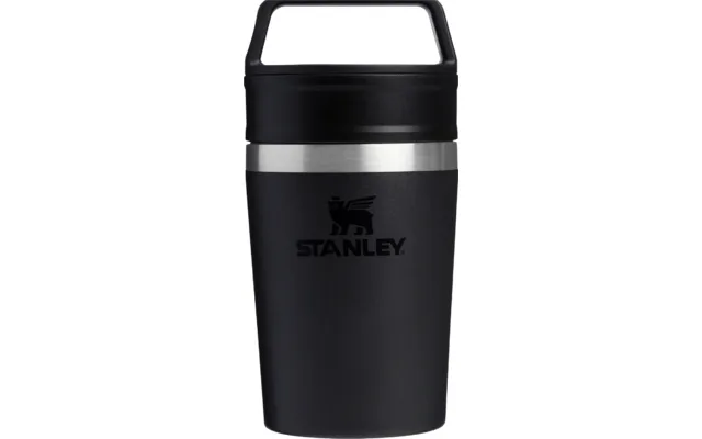 Stanley Café-To-Go Travel Mug Thermobecher 0,35 Liter in Schwarz mit Henkel