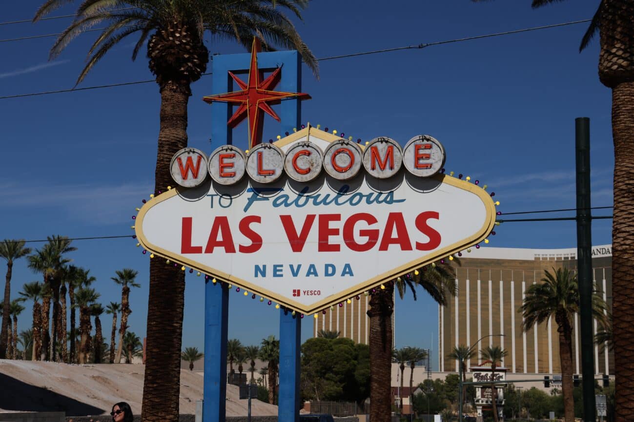 Schild Las Vegas