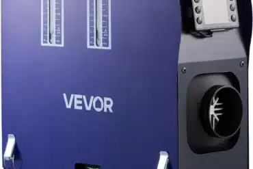 VEVOR Dieselheizung mit LCD-Bedienfeld und kompakter Bauform für den Einsatz im Camper